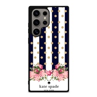 NEW YORK POLKADOTS FLORAL Samsung Galaxy S24  KateSpade Color Samsung Galaxy S24 Ultra Case Cover S2
