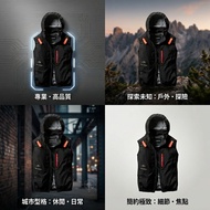 🎌日本直送 📣 ❄️現貨📦即寄❄️ Burtle M 黑色 空調服 風扇衫 背心 防曬 輕撥水 防中暑 AC2084