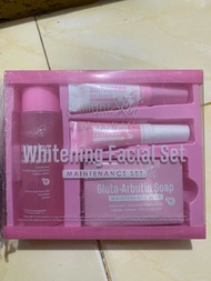 Eceran brilliant skin whitening facial set