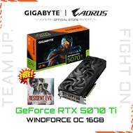 GIGABYTE GeForce RTX­­™ 5070 Ti WINDFORCE OC SFF - 16G NVIDIA GAMING GRAPHICS CARD
