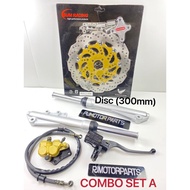 Kriss 2/ CT110/ Kriss 100 Modify (Front Fork Set+ Master Brake Pump+ Brake pump Caliper+Disc Brake P