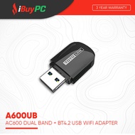 TOTOLINK A600UB AC600 WIFI Dual Band + Bluetooth 4.2 USB Adapter