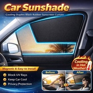 [Keep Your Car Cool] Blackout Mesh Magnetic Car Sunshade / Car Window Shade / Car Side Window Shade 