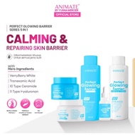 Animate Glowing Barrier Series 5 in 1 ( CreamDAY | Night Cream | Facial Wash | Essence Toner | Serum