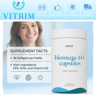 【Vitrim store】 Biomega D+ III Plus(100% ORIGINAL) (EPA+DHA) READY STOCK Kesihatan loss weight EXP202