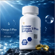 100% Original Forever Living Omega 3 Plus Fish Oil 120 Softgels Exp: 03/2028