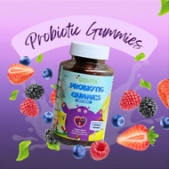 Qovita Probiotic Gummies 30/60pcs, For Improved Gut Health &amp; Immune System, Chewable Supplement, 15/30 Day Supply