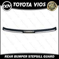Toyota Vios 2019-2022 Rear Bumper Stepsill Guard (Chrome Plated)