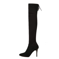 A3HI High Boots 2025 Stiletto Stovepipe Boots Autumn Winter Women's High Heels Over Knee Pointed Toe