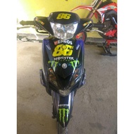 Decal mio gt sticker mio gt sticker full body mio gt sticker Motorcycle yamaha mio gt