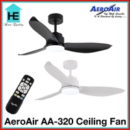 [FREE INSTALLATION*] Aero Air AA320 (35"/46"/52") AeroAir DC Fan with Tri-Color and Dimmer function