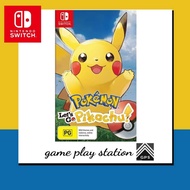 nintendo switch pokemon lets go pikachu ( english zone 2 )