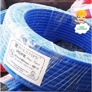 ✈ ☢ Polyethylene HDPE Blue Pipes 1/2 SDR-11 per Roll x 100M or 300M