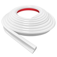 3/6M Camper Van Gutter Rain Guard Drip Stop 1/2" Height Drip Rail PVC Rain Strip Roof J Shape Rain G