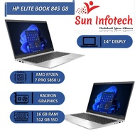HP EliteBook 845 G8 Laptop | 14" Display | AMD R7 Pro 5850U | 16GB RAM | 512GB | SSD Windows 11 Offi