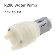 R280 Mini Water Pump Motor 3.7V 1.8L/Min Micro Diaphragm Pump Self Priming Suction Pump for Water Di