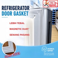NR-BU303 / NR-BU303MSMY / NR-BU303SSMY PANASONIC REFRIGERATOR DOOR GASKET - FULL SET - TOP - BOTTOM 
