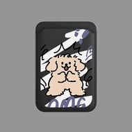 Various colors magnetic card holder for iPhone15pro 15promax 14 14promax 14pro