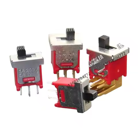 Sub-miniature SPDT 3P2 3P3 DPDT 6P2 3A120VAC Q25 5FS1S102M2QES 5FS3 5FD1 slide switch Dailywell TS-4