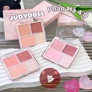 [JUDYDOLL] Judydoll BLUSH with Highlight Heart Effect BLUSH & HIGHLIGHT PALETTE 9g
