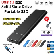 Portable High Speed Mobile Solid State Drive 1tb 2tb 8tb 16tb 30tb 60tb 128tb SSD Mobile Hard Drives