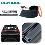 Kanuoci auto parts shop【Ready Stock】Car Trunk Door Sill Plate Rear Bumper Guard Protector Rubber Pad