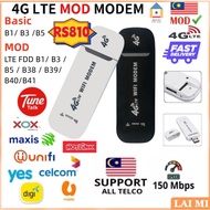 RS810 Modem Router Pocket WIFI  Portable WIFI USB WIFI Modem Sim Card 4G Modded/Unlocked WiFi Hotspot Unifi Wireless