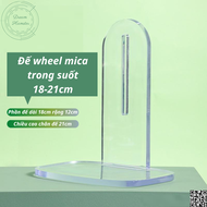 Wheel pha lê cao cấp trong suốt cho Hamster (không kèm đế)