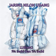 FISHING NET NYLON SHRIMP NET D2/110 - 50X100 - YOKO (Choose Hole Size)