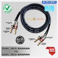 JAPAN STANDARD - Kabel audio pro! 2x Jack Banana SEWELL to 2x Jack Banana SEWELL -