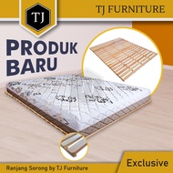 Ranjang Exclusive / Divan Sorong Lipat / Dipan Ranjang Kayu Solid / Tempat Tidur Ukuran 160 x 200 cm