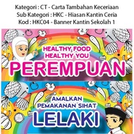 Banner Kantin Sekolah Ceria HKC04