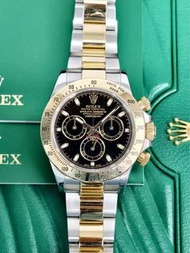 ✅Full set 全套❣️罕有尾期長扣-最尾期停產款-之後轉為116503✅ 勞力士地通拿 Rolex Daytona 116523  黑面✅16523 116503 116520 16520✅20