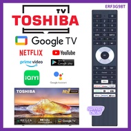 Compatible Toshiba 4K UHD Google TV Remote Control ERF3G98T M450NP VIDAA Smart TV Remote Toshiba