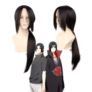 Black Ninja Uchiha APH Wang Yaoye Sword God Dog Lang Itachi cos Wig Simulation Hair Ready Stock Whol