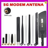 1 Pair 5G 4G LTE SMA Male External Antenna · black white color · Huawei B310 B315 B593 B612 5G Modem