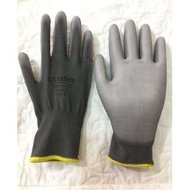 工業用手套，配戴時手指頭觸感靈敏， 平紋 PU塗層 防靜電 防滑 防油 耐磨 防割傷 耐用，價格便宜3M NBR