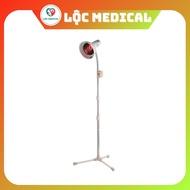 Humpback lamp for medical examination and infrared rays, 1.7m high