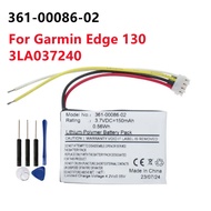 361-00086-02แบตเตอรี่นำทาง GPS 3.7V/150MAh สำหรับ Garmin Edge 130 3LA037240เครื่องมือฟรี