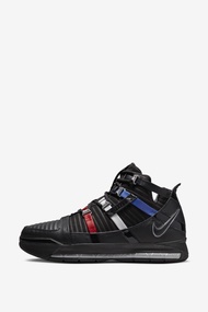 Zoom LeBron 3 Black and University Red