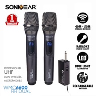 SonicGear WMC 6600RR DUAL Professional UHF Wireless Microphone