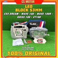 LEO EX5 DREAM 53 MM WAVE 100 WAVE 100R 53 KRISS 100 BLOCK SIZE 53MM COMBO EX5 53 EX5