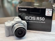 🧧🈹新年最後清貨 🈹🧧行貨/水貨 Canon EOS R50 連 RF-S 18-45mm f/4.5-6.3 IS STM 鏡頭套裝.