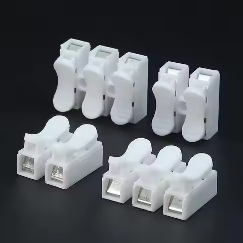 20pcs-50pcs Electrical Cable Connectors CH2 CH3 No Solding Quick Cable Wire Connector No Screw Termi
