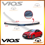 ALL NEW Toyota Vios 2019 to 2025 OEM Rear Stepsill Black Chrome / All Black Bumper Guard Step Sill T