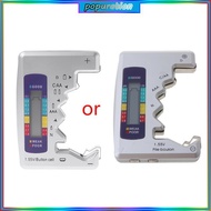 POP C D N  AAA 9V 6F22 Batteries Universal LCD Display Button Cell  Colour Coded Meter Indicate Volt