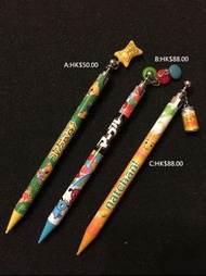 日本Loteria 樂天熊仔餅 Meiji 明治朱古力 Natchan 三得利橙汁 吊飾鉛芯筆各款