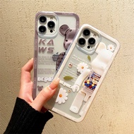 Fashion Kaws Bear Phone Casing For Infinix Note 20 5G 20S 20i 11 12 G96 Nothing Phone (1) Case Soft Silicone Back Cover