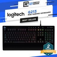 Logitech G213 RGB GAMING KEYBOARD [Spill-Resistant & Durable]