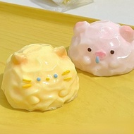 (CFC) TABA SQUISHY - ADORABLE ANIMAL ROCK - CUTE STRESS RELIEF STONE PET